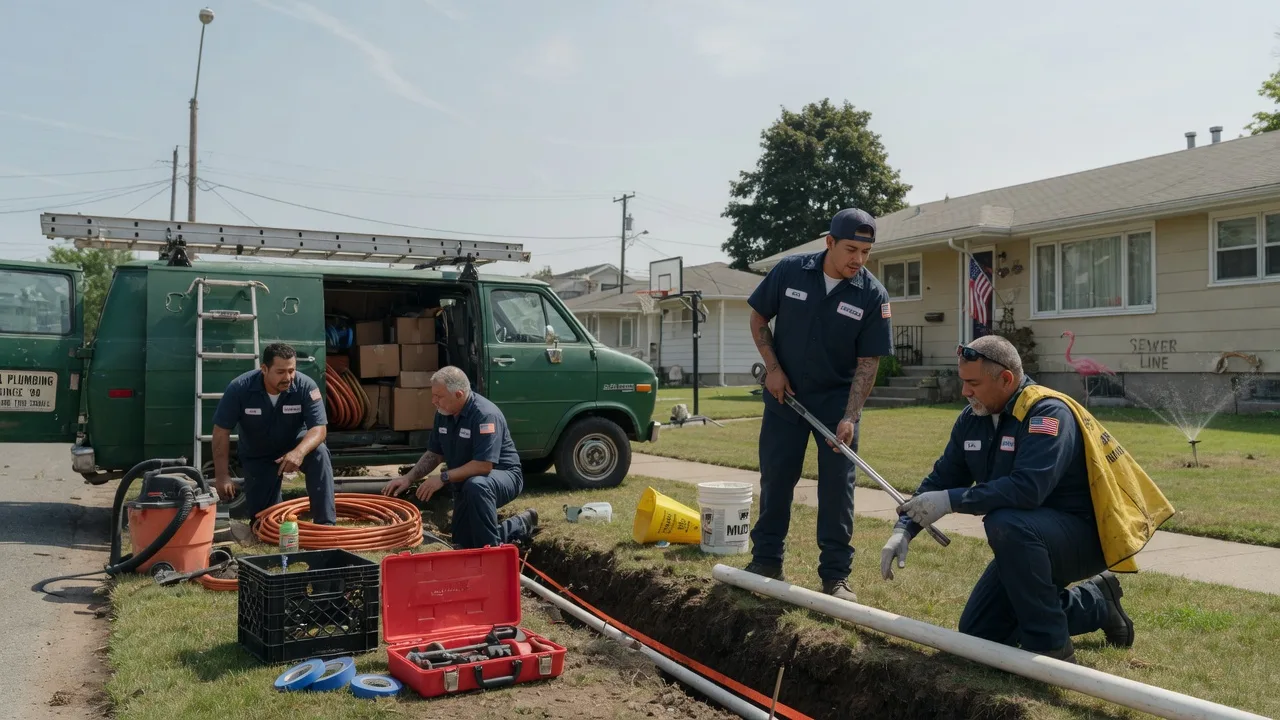 Gas Line Installation in Ashley, IL near me