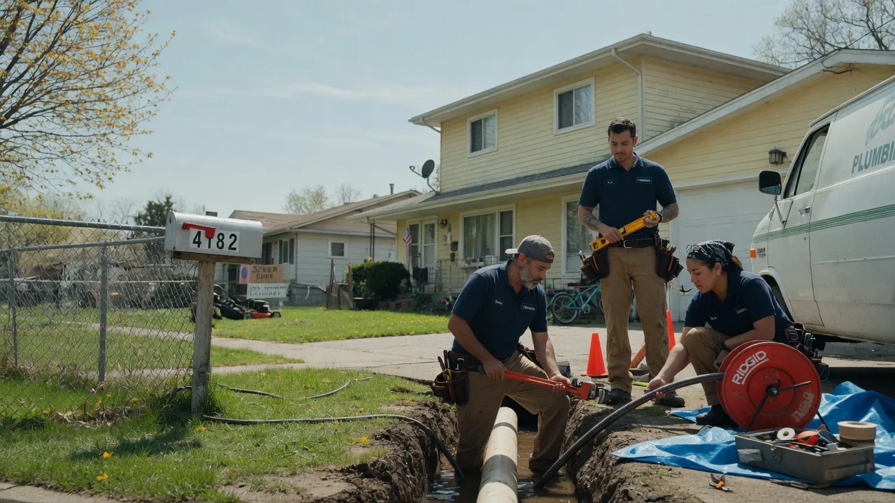 Gas Line Repair in Ashley, IL near me